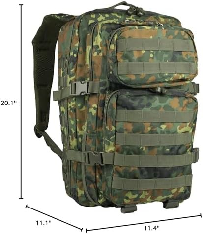 Olive drab tactical assault pack 36L — photo 3