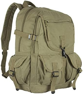 Olive drab retro balkan exploratory rucksack eighteen in
