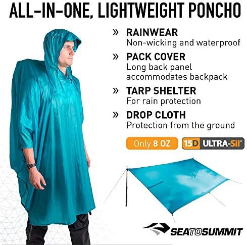 Pacific Blue Ultra-SIL Nano Tarp Poncho — photo 4