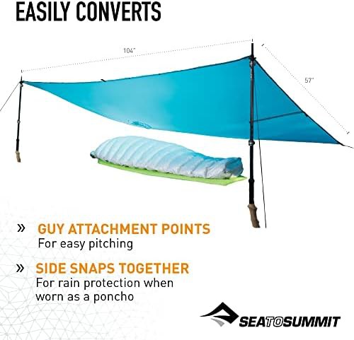 Pacific Blue Ultra-SIL Nano Tarp Poncho — photo 5