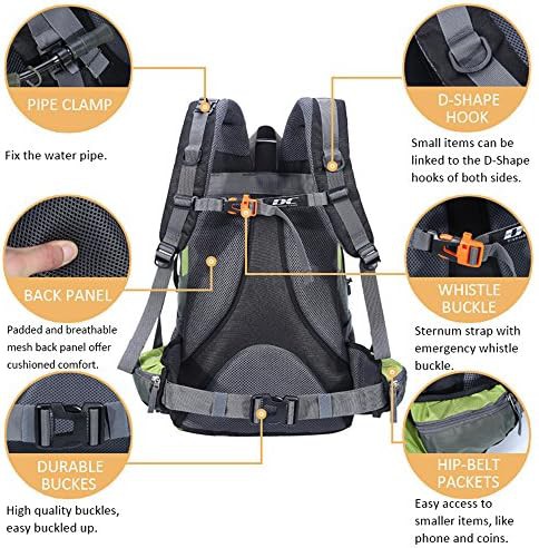 Mens 40L daypack with rain cover — photo 3