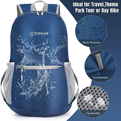 Navy blue 20l ultralight hiking daypack — photo 4