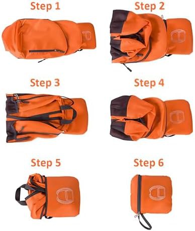 Ultralight travel daypack backpack — photo 5