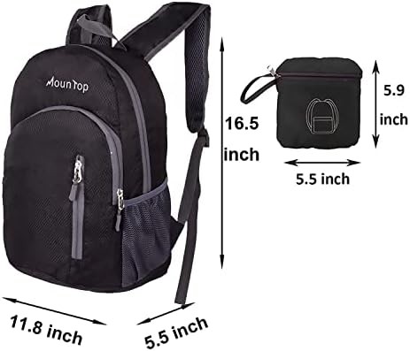 Travel lightweight foldable backpack — photo 3