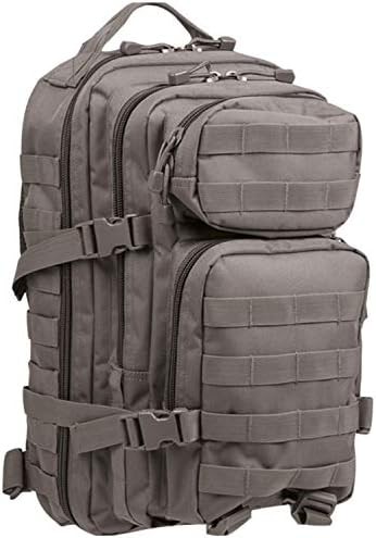 Compact Urban Gray Tactical Assault Backpack
