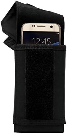 Black Nylon Phone Holster Strap Pouch — photo 5