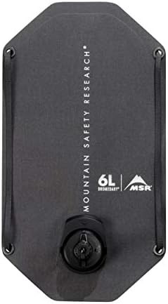 Black 6 liter dromedary water bladder