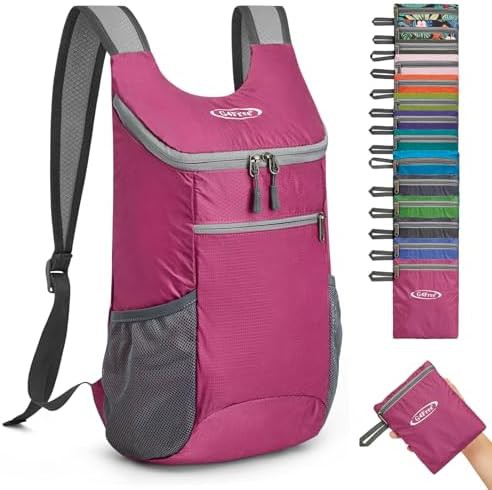 Nylon 10l lightweight hiking backpack
