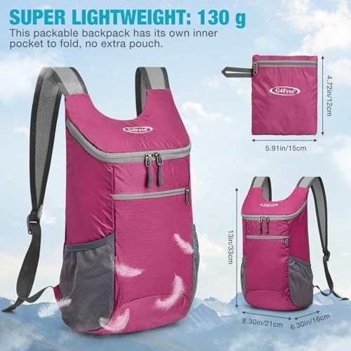 Nylon 10l lightweight hiking backpack — photo 4