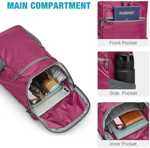 Nylon 10l lightweight hiking backpack — photo 5