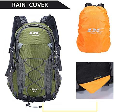 Outdoor hiking daypack with rain cover — photo 5