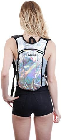 Holographic silver hydration pack with 2l bladder — photo 5