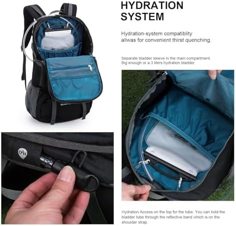 Lightweight Forty Liter Travel and Hiking Backpack — photo 5