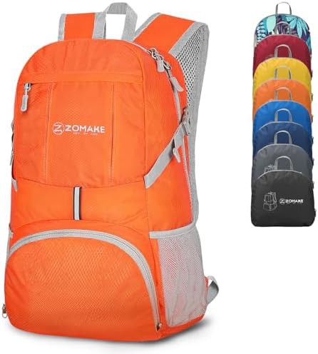 Maroon 35l water resistant daypack
