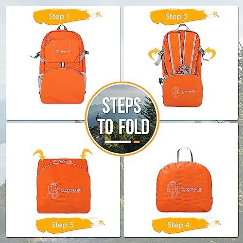 Maroon 35l water resistant daypack — photo 5