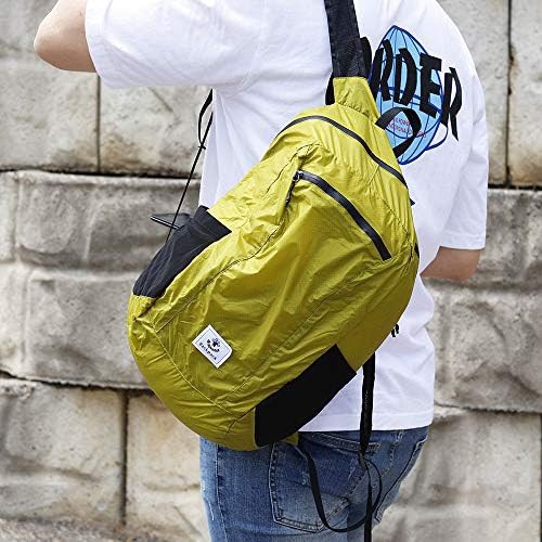 Yellow green packable hiking daypack 16L — photo 4