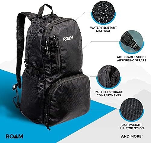 Mango orange lightweight packable hiking daypack — photo 5
