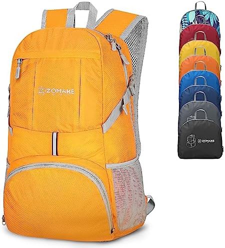 Water resistant 35l packable hiking backpack
