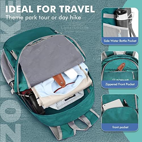 Green 30l compact folding hiking daypack — photo 4