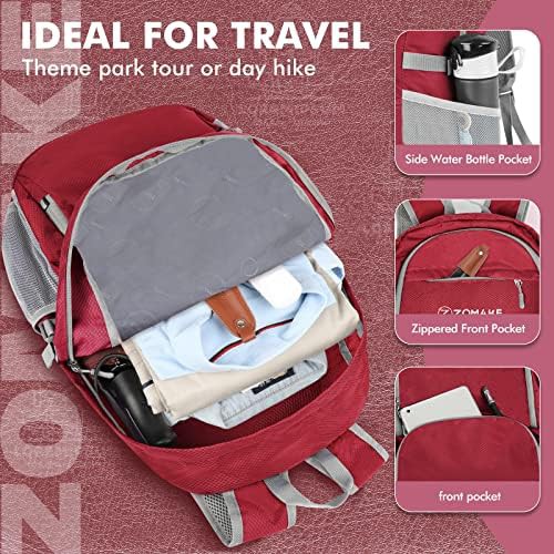 Red 30l lightweight packable daypack — photo 4