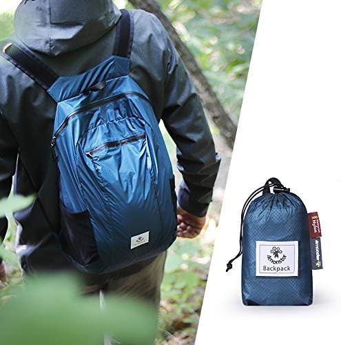 Blue water resistant hiking daypack 16L — photo 5