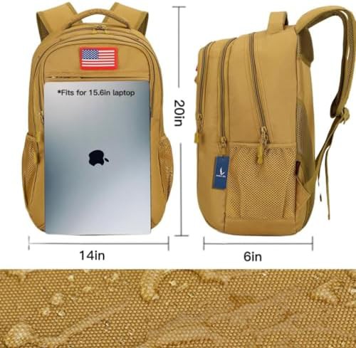 Camo Military School Backpack 40L — photo 2