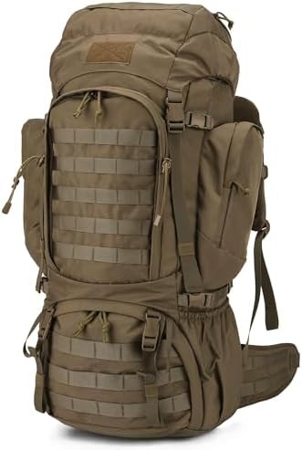 60L military internal frame rucksack