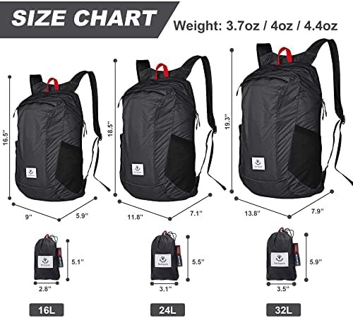 Grey water resistant hiking daypack 24L — photo 3