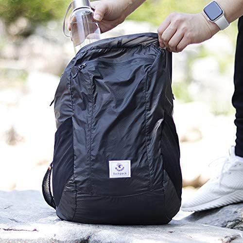 Grey water resistant hiking daypack 24L — photo 4