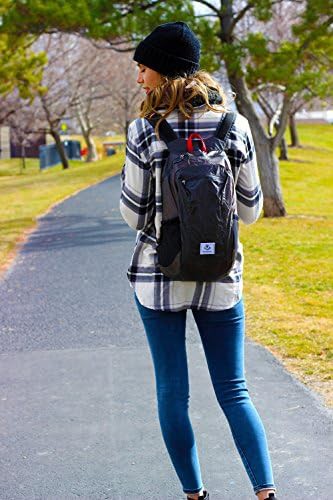 Grey water resistant hiking daypack 24L — photo 5