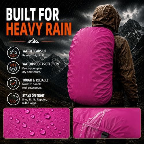 Waterproof pack cover for hiking and travel — photo 3