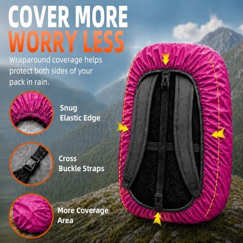 Waterproof pack cover for hiking and travel — photo 4
