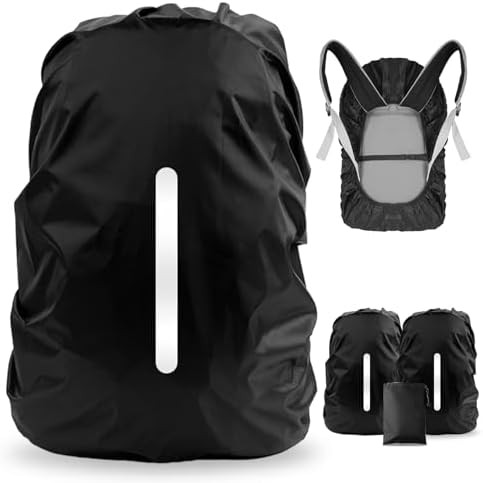 Double black 30L-40L rainproof protector set