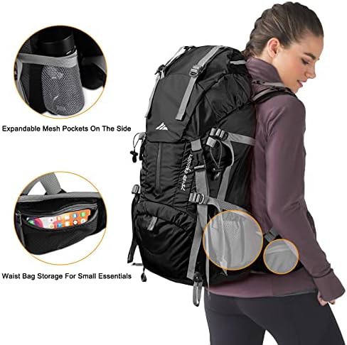 Red 50L Waterproof Hiking Daypack — photo 5
