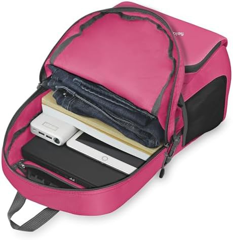 Pink 35l lightweight camping daypack — photo 5