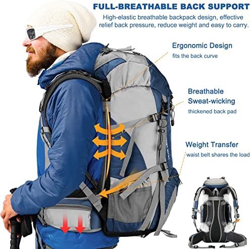 Dark Green 50L Hiking Daypack — photo 3