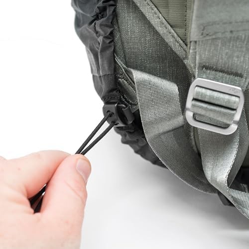 Travel siliconized ripstop backpack rain cover — photo 3
