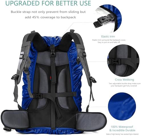 Anti Slip Buckle Backpack Rain Shield — photo 3
