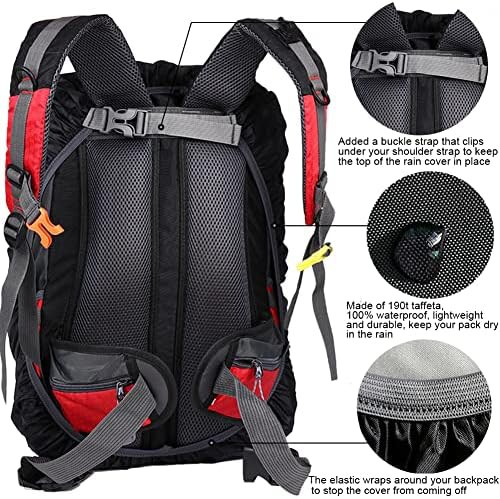 Black Waterproof Backpack Rain Cover 15-25L — photo 4