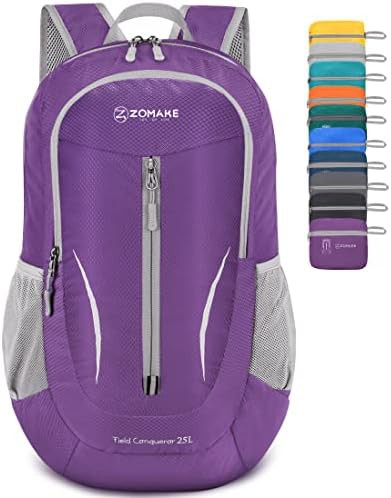 Grey 25l ultralight hiking daypack