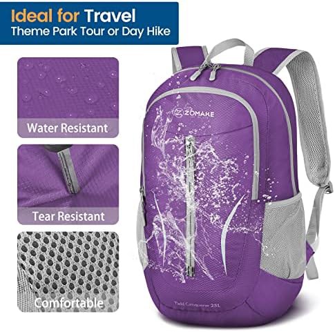 Grey 25l ultralight hiking daypack — photo 4