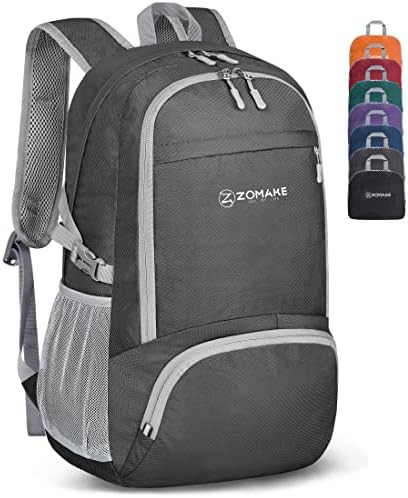 Dimgray foldable hiking daypack 30l