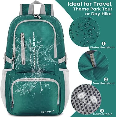 Dark green 35L ultralight hiking daypack — photo 4