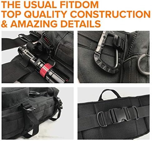 Tactical fanny pack for men with molle webbing — photo 5