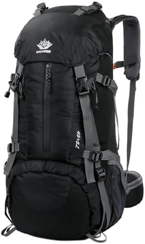 Sport 50L hiking backpack with rain cover