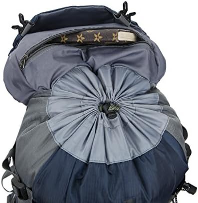 Waterproof 50L hiking backpack with rain cover — photo 5