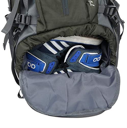 Daypack 50L hiking backpack with rain cover — photo 4