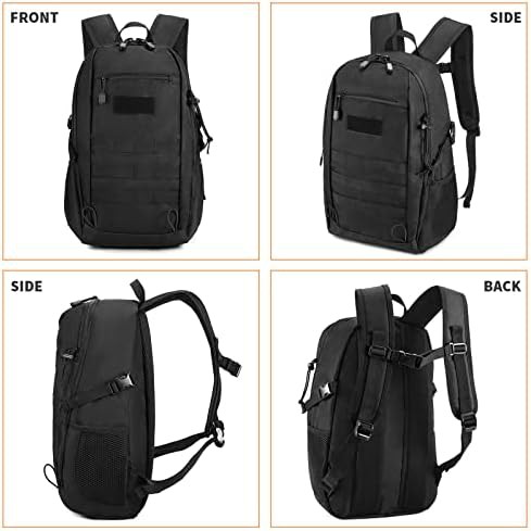 20L tactical assault daypack black — photo 3