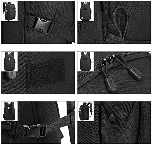 20L tactical assault daypack black — photo 5