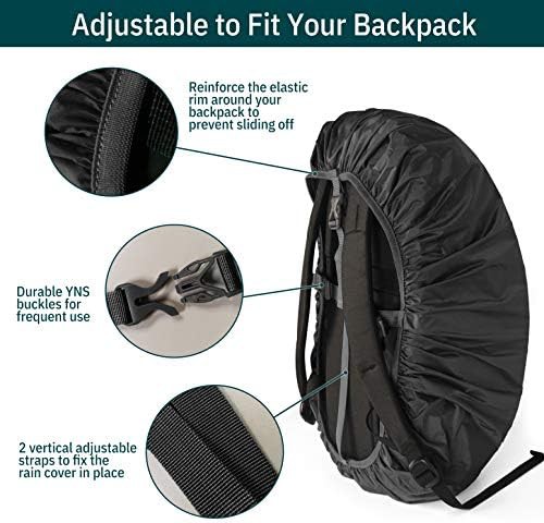 Weatherproof backpack rain cover accessory — photo 4
